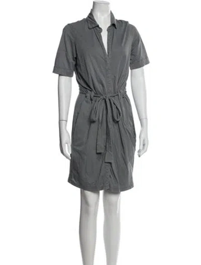 Pre-owned James Perse Knee-length Dress In Blue