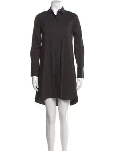 Pre-owned James Perse Knee-length Dress In Gray