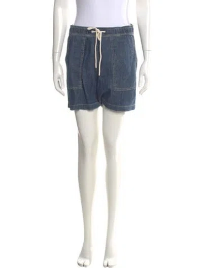 Pre-owned James Perse Knee-length Shorts In Blue