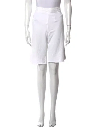 Pre-owned James Perse Knee-length Shorts In White