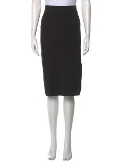 Pre-owned James Perse Knee-length Skirt In Black