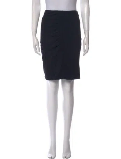 Pre-owned James Perse Knee-length Skirt In Black
