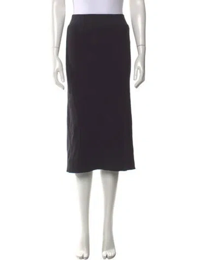 Pre-owned James Perse Knee-length Skirt In Blue
