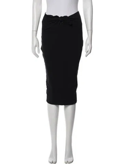 Pre-owned James Perse Knee-length Skirt In Blue