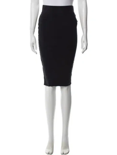 Pre-owned James Perse Knee-length Skirt In Blue