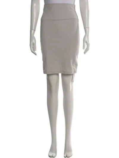 Pre-owned James Perse Knee-length Skirt In Gray