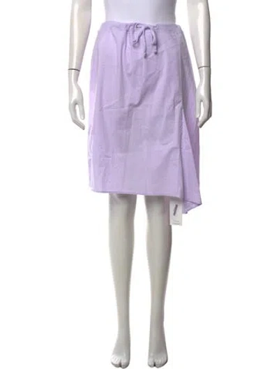 Pre-owned James Perse Knee-length Skirt In Purple