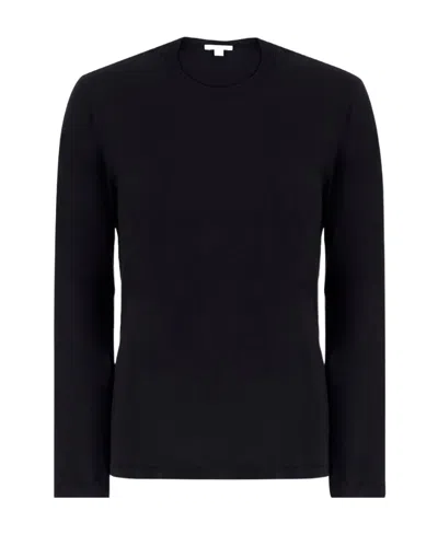 James Perse Knit Sweater In Black