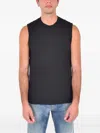 James Perse La Muscle Tank Top In Black