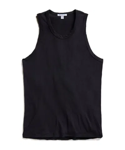 James Perse La Skate Tank In Black