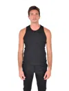 James Perse La Muscle Tank Top In Black