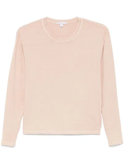 James Perse Lightweight-jersey T-shirt In Neutrals