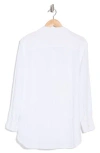 James Perse Lightweight Linen Button-up Shirt In White