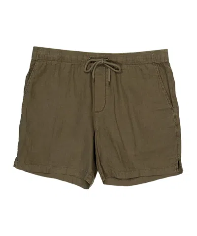 James Perse Lightweight Linen Shorts In Multi