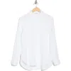 James Perse Linen Button-up Shirt In White