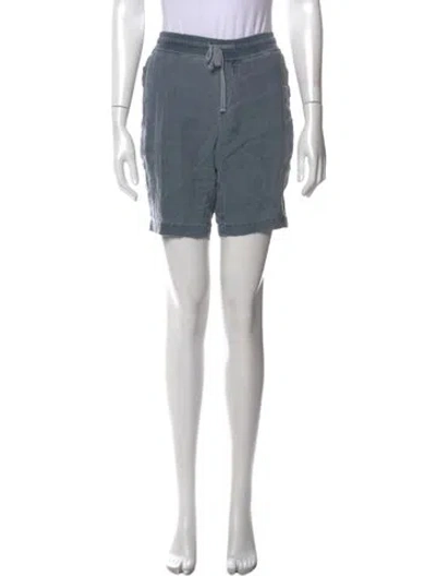 Pre-owned James Perse Linen Knee-length Shorts In Gray