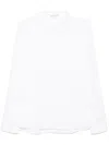 James Perse Garment-dyed Linen Shirt In White