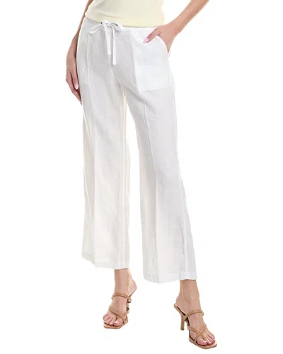 James Perse Linen Lounge Pant In White