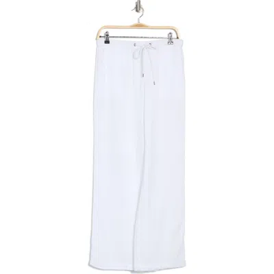 James Perse Linen Lounge Pants In White