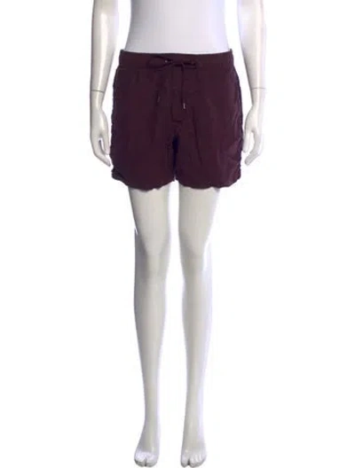 Pre-owned James Perse Linen Mini Shorts In Black