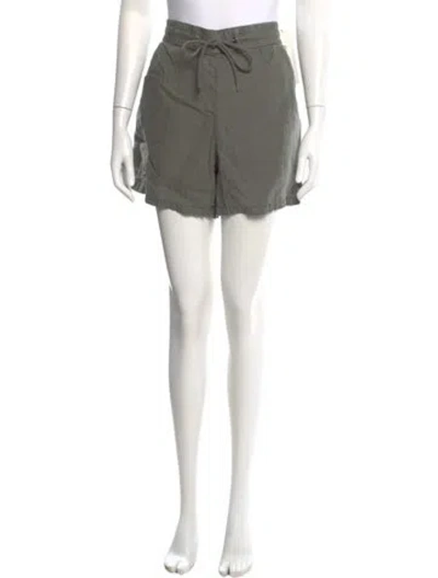 Pre-owned James Perse Linen Mini Shorts In Gray