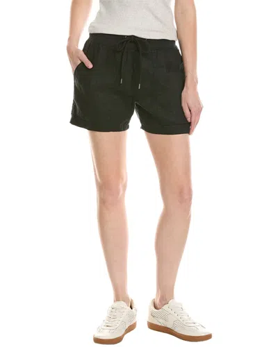 James Perse Linen Short In Green