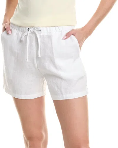 James Perse Linen Short In White