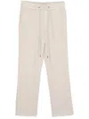 James Perse Linen Straight-leg Trousers In Neutrals