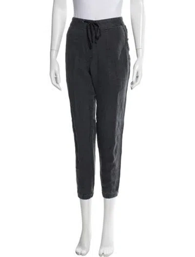 Pre-owned James Perse Linen Sweatpants In Blue