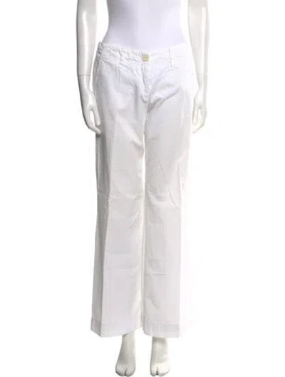 Pre-owned James Perse Linen Wide Leg Pants In Neutral