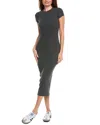 James Perse Long Maxi Dress In Gray