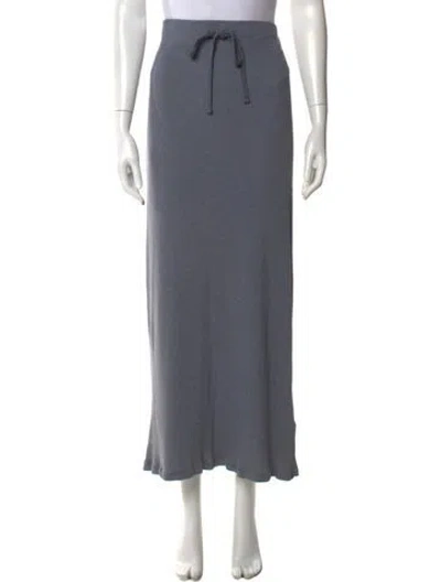Pre-owned James Perse Long Skirt In Gray