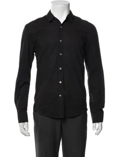 Pre-owned James Perse Long Sleeve Dress Shirt In Gray