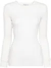 JAMES PERSE LONG-SLEEVE RIBBED SWEATER