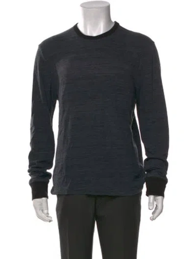 Pre-owned James Perse Long Sleeve Shirt In Black