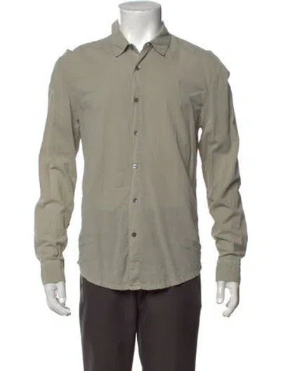 Pre-owned James Perse Long Sleeve Shirt In Neutrals