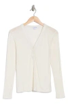 James Perse Long Sleeve Slub Jersey Henley In Canvas