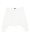 James Perse Long-sleeved Top In White