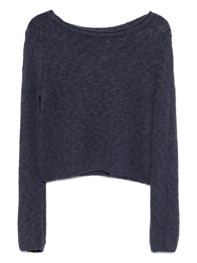 James Perse Long-sleeved Top In Blue