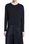 James Perse Boxy Long Sleeve T-shirt In Black