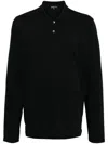 James Perse Lotus Polo-shirt In Black