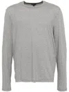 James Perse Lotus T-shirt In Grey