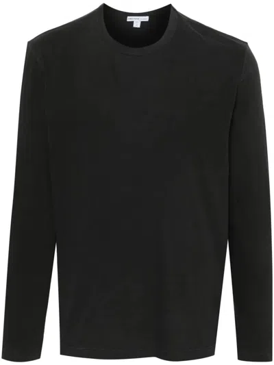 James Perse L/s Crew In Black