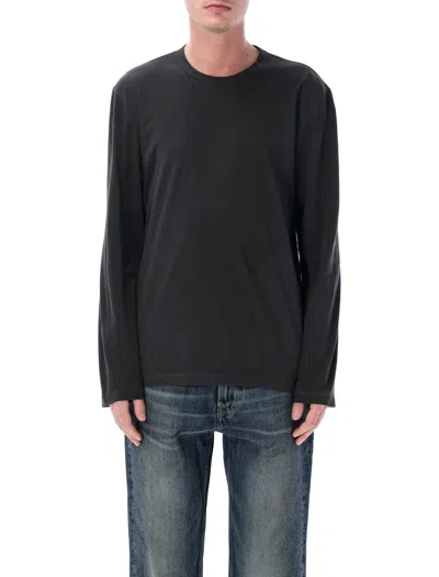 James Perse Crewneck Long Sleeve T-shirt - Size 4 In Pink