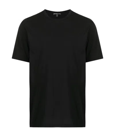 James Perse Luxe Lotus Jersey T-shirt In Black