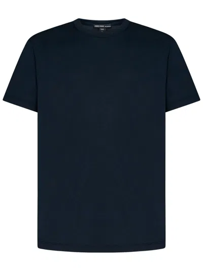 James Perse Luxe Lotus Jersey T-shirt In Blue