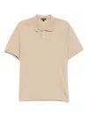 James Perse Luxe Lotus Polo Shirt In Neutral