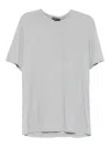 James Perse Luxe Lotus T-shirt In Gray