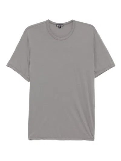 James Perse Luxe Lotus T-shirt In Gray