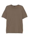 James Perse Luxe Lotus Tee In Brown